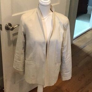 Eileen fisher silk ramie blazer